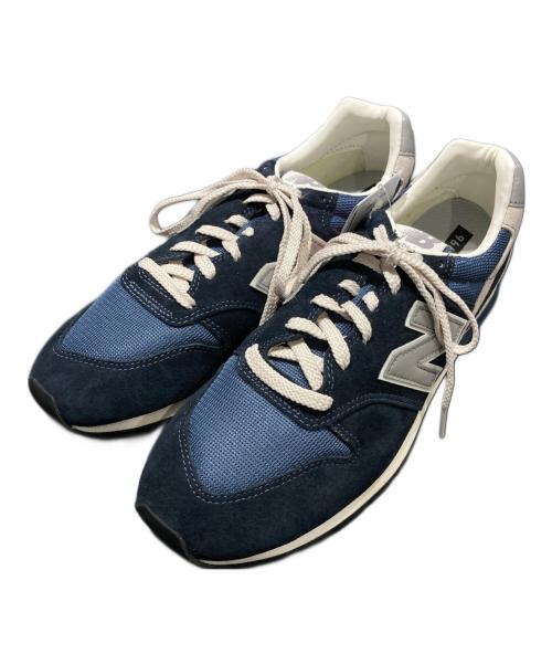 NEW BALANCE（ニューバランス）NEW BALANCE (ニューバランス) ローカットスニーカー ネイビー サイズ:30㎝ 未使用品の古着・服飾アイテム