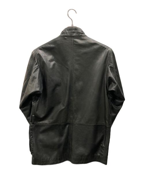 Barbour（バブアー）Barbour (バブアー) レザーインターナショナルジャケット ブラック サイズ:Sの古着・服飾アイテム
