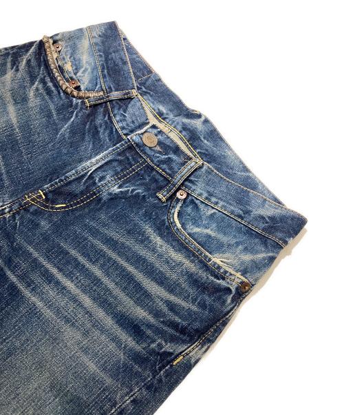 Hysteric Glamour（ヒステリックグラマー）Hysteric Glamour (ヒステリックグラマー) ブーツカットスタッズデニムパンツ インディゴ サイズ:W32の古着・服飾アイテム