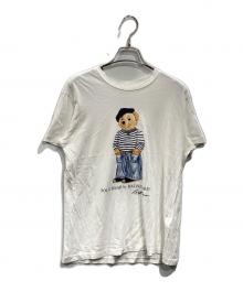 POLO RALPH LAUREN（ポロ・ラルフローレン）の古着「ポロベアTシャツ」｜ホワイト