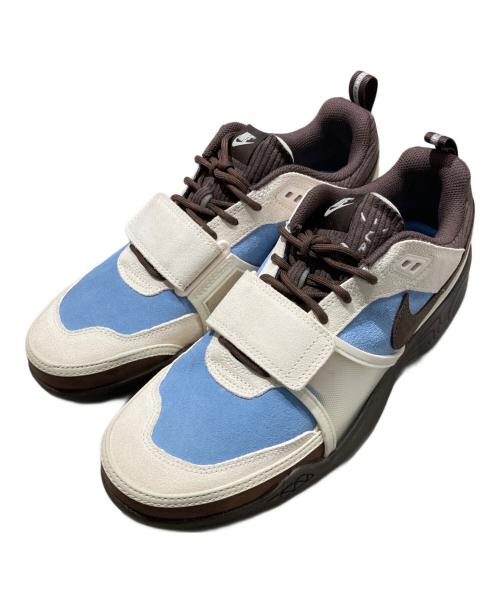 NIKE（ナイキ）NIKE (ナイキ) TRAVIS SCOTT (トラヴィススコット) ZOOM FIELD JAXX スカイブルー×ブラウン サイズ:28.5の古着・服飾アイテム