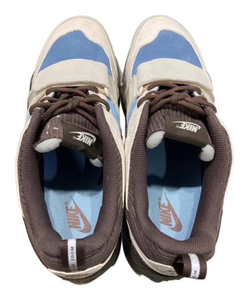 NIKE（ナイキ）NIKE (ナイキ) TRAVIS SCOTT (トラヴィススコット) ZOOM FIELD JAXX スカイブルー×ブラウン サイズ:28.5の古着・服飾アイテム