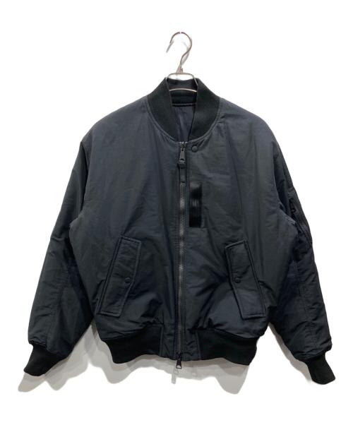 JORDAN（ジョーダン）JORDAN (ジョーダン) AS M J ESS STMT MA-1 JACKET ブラック サイズ:Lの古着・服飾アイテム