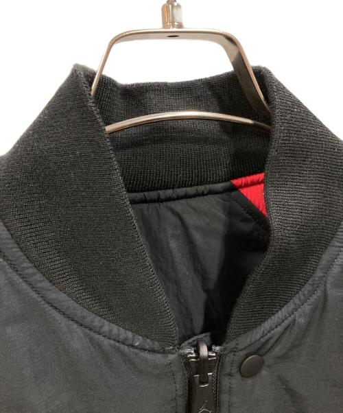 JORDAN（ジョーダン）JORDAN (ジョーダン) AS M J ESS STMT MA-1 JACKET ブラック サイズ:Lの古着・服飾アイテム