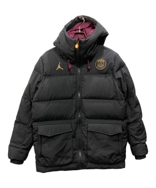 JORDAN（ジョーダン）JORDAN (ジョーダン) PARIS SAINT-GERMAIN (パリサンジェルマン) AS M J PSG DOWN PARKA ブラック サイズ:Mの古着・服飾アイテム