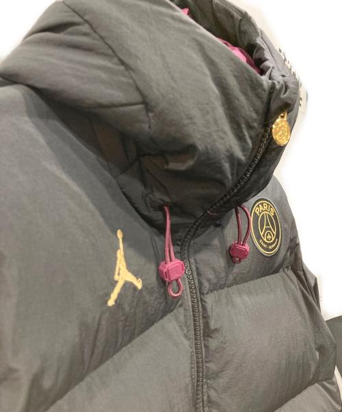 JORDAN（ジョーダン）JORDAN (ジョーダン) PARIS SAINT-GERMAIN (パリサンジェルマン) AS M J PSG DOWN PARKA ブラック サイズ:Mの古着・服飾アイテム