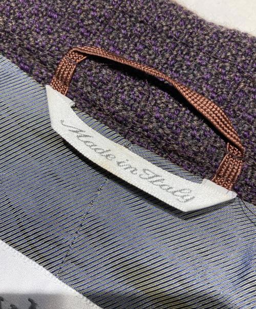 MaxMara（マックスマーラ）MaxMara (マックスマーラ) カシミヤ混ウールジャケット パープル サイズ:44の古着・服飾アイテム