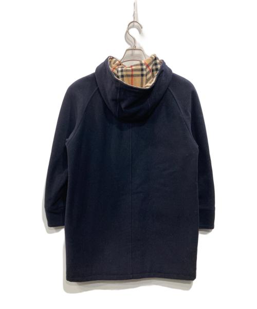 Burberry's（バーバリー）Burberry's (バーバリーズ) 裏地ノバチェック金釦フーデッドコート ネイビー サイズ:38の古着・服飾アイテム