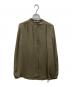 theory luxe（セオリーリュクス）の古着「シルクブラウス」｜カーキ