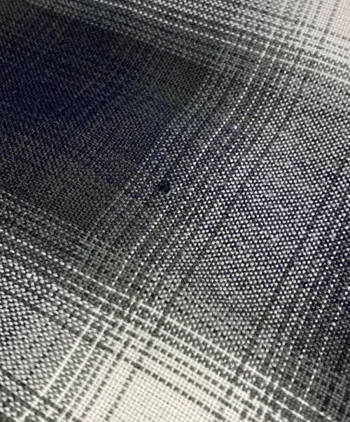 CalTop（キャルトップ）CalTop (キャルトップ) オンブレチェックシャツ ブラック サイズ:表記なしの古着・服飾アイテム