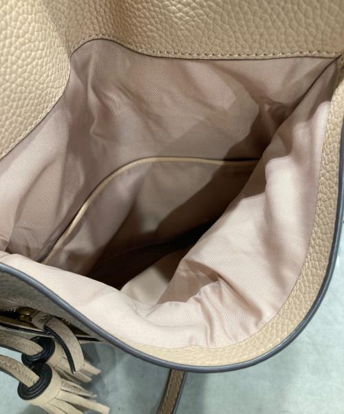 TORY BURCH（トリーバーチ）TORY BURCH (トリーバーチ) マックグロー ショルダーバッグ ベージュの古着・服飾アイテム