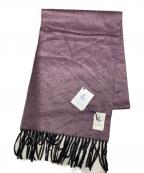 PIACENZAピアチェンツァ）の古着「シルクカシミヤマフラー」｜パープル