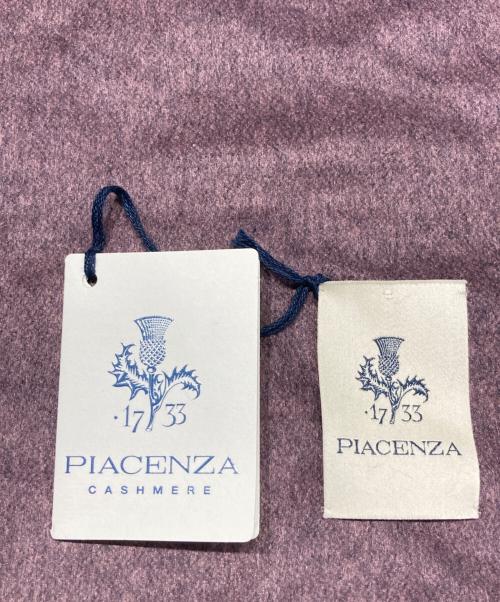 PIACENZA（ピアチェンツァ）PIACENZA (ピアチェンツァ) シルクカシミヤマフラー パープルの古着・服飾アイテム