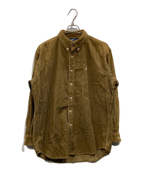 RALPH LAUREN（ラルフローレン）RALPH LAUREN (ラルフローレン) コーデュロイシャツ ブラウン サイズ:Sの古着・服飾アイテム