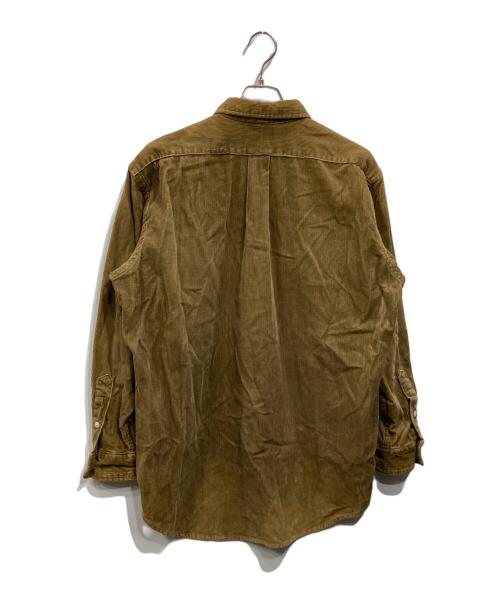 RALPH LAUREN（ラルフローレン）RALPH LAUREN (ラルフローレン) コーデュロイシャツ ブラウン サイズ:Sの古着・服飾アイテム