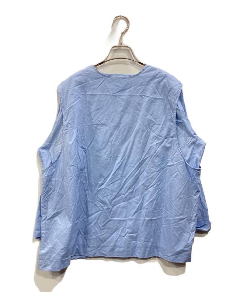 mizuiro-ind（ミズイロインド）mizuiro-ind (ミズイロインド) レイヤードブラウス スカイブルー サイズ:表記なしの古着・服飾アイテム