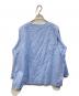 mizuiro-ind (ミズイロインド) レイヤードブラウス スカイブルー サイズ:表記なし：4000円