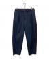 BEAUTY&YOUTH（ビューティーアンドユース）の古着「バルーンシルエットイージーパンツ」｜ネイビー