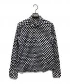 GUCCIグッチ）の古着「ゴルフボール総柄シャツ」｜グレー