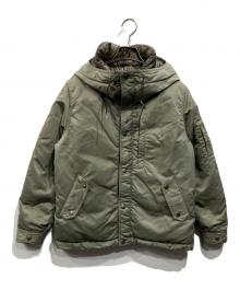 THE NORTHFACE PURPLELABEL（ザ・ノースフェイス パープルレーベル）の古着「ダウンジャケット」｜カーキ