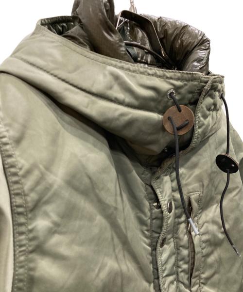 THE NORTHFACE PURPLELABEL（ザ・ノースフェイス パープルレーベル）THE NORTHFACE PURPLELABEL (ザ・ノースフェイス パープルレーベル) ダウンジャケット カーキ サイズ:Mの古着・服飾アイテム