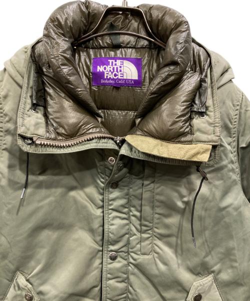 THE NORTHFACE PURPLELABEL（ザ・ノースフェイス パープルレーベル）THE NORTHFACE PURPLELABEL (ザ・ノースフェイス パープルレーベル) ダウンジャケット カーキ サイズ:Mの古着・服飾アイテム