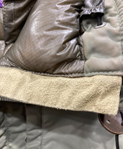 THE NORTHFACE PURPLELABEL（ザ・ノースフェイス パープルレーベル）THE NORTHFACE PURPLELABEL (ザ・ノースフェイス パープルレーベル) ダウンジャケット カーキ サイズ:Mの古着・服飾アイテム