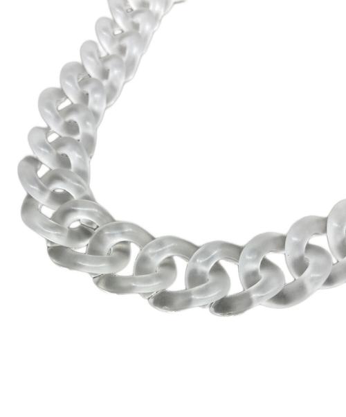 1017 ALYX 9SM（テンセブンティーン アリクス ナインエスエム）1017 ALYX 9SM (アリクス) TRANSPARENT CHAIN NECKLACE クリアの古着・服飾アイテム