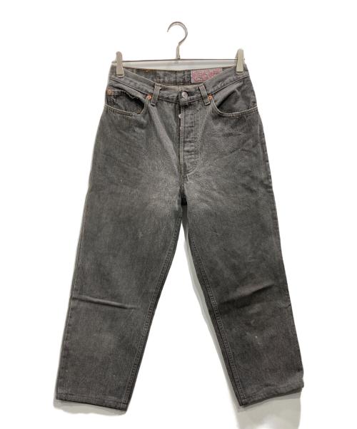 LEVI'S（リーバイス）LEVI'S (リーバイス) 901ブラックデニムパンツ グレー サイズ:76cm (W30)の古着・服飾アイテム