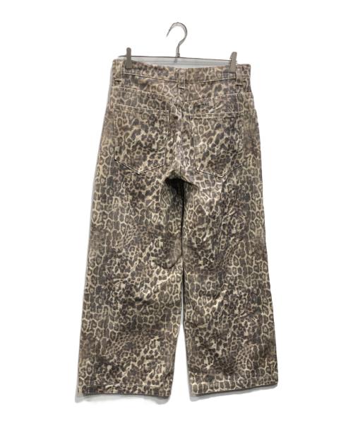 Jaded London（ジェイデッドロンドン）JADED LONDON (ジェイデッドロンドン) レオパードデニム ベージュ サイズ:76cm (W30)の古着・服飾アイテム