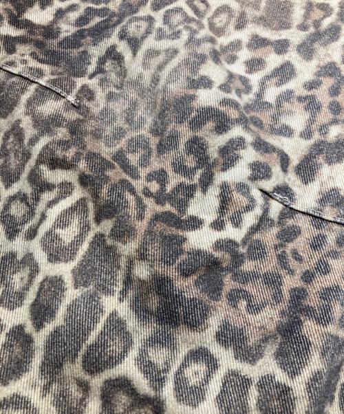 Jaded London（ジェイデッドロンドン）JADED LONDON (ジェイデッドロンドン) レオパードデニム ベージュ サイズ:76cm (W30)の古着・服飾アイテム