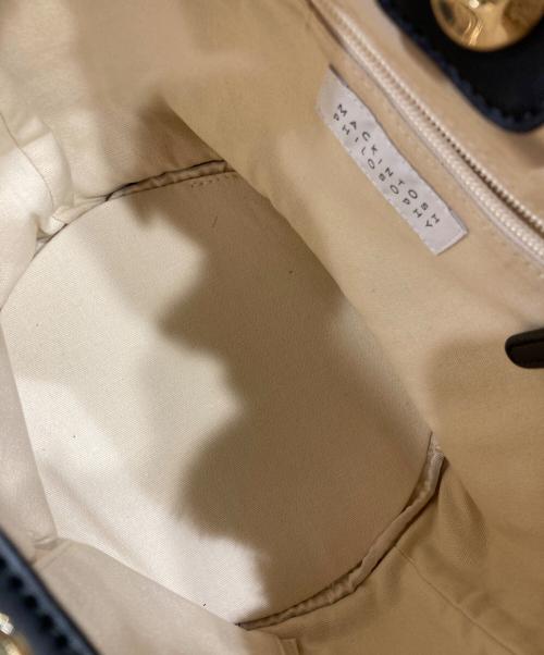 MACKINTOSH PHILOSOPHY（マッキントッシュ フィロソフィー）MACKINTOSH PHILOSOPHY (マッキントッシュ フィロソフィー) エコファーショルダーバッグ ベージュの古着・服飾アイテム