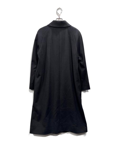 SANYO（サンヨー）SANYO (サンヨー) カシミヤコート ブラック サイズ:9の古着・服飾アイテム