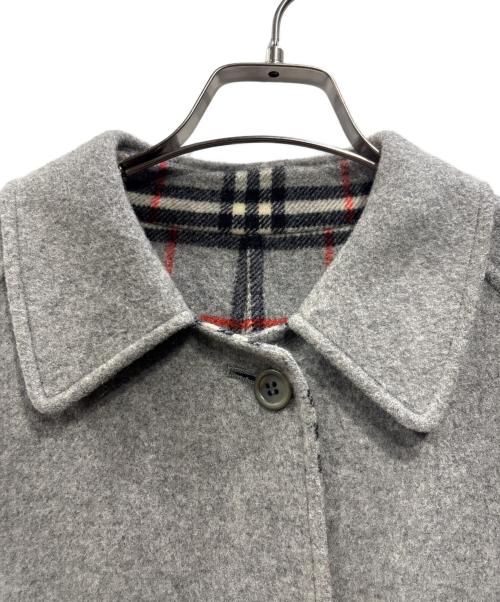 Burberry's（バーバリー）Burberry's (バーバリーズ) リバーシブルコート グレー サイズ:7AB2の古着・服飾アイテム