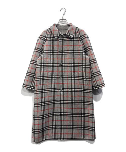 Burberry's（バーバリー）Burberry's (バーバリーズ) リバーシブルコート グレー サイズ:7AB2の古着・服飾アイテム