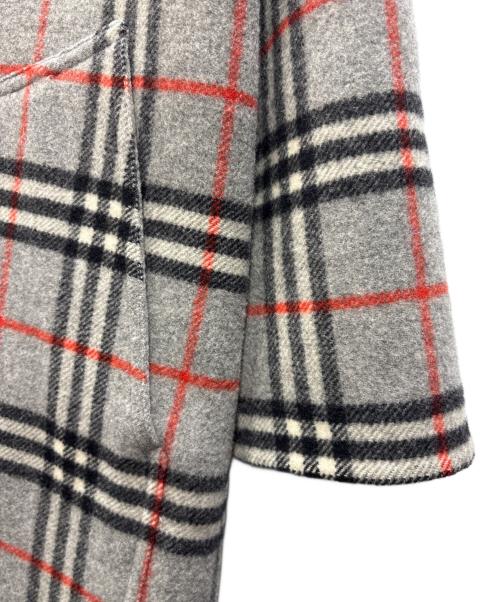 Burberry's（バーバリー）Burberry's (バーバリーズ) リバーシブルコート グレー サイズ:7AB2の古着・服飾アイテム