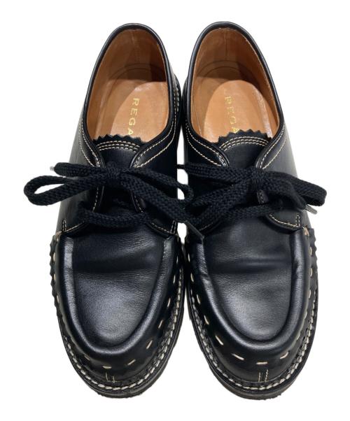 REGAL（リーガル）REGAL (リーガル) チロリアンシューズ ブラック サイズ:24cmの古着・服飾アイテム
