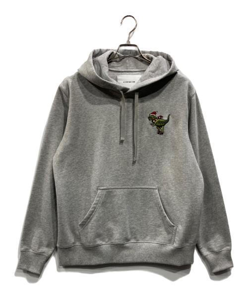 COACH（コーチ）COACH (コーチ) レキシーフーディ グレー サイズ:Sの古着・服飾アイテム