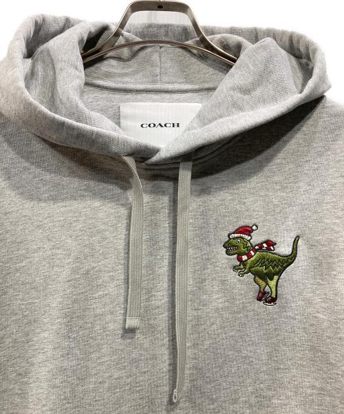 COACH（コーチ）COACH (コーチ) レキシーフーディ グレー サイズ:Sの古着・服飾アイテム