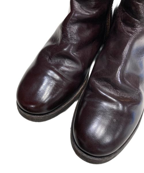 PADRONE（パドローネ）PADRONE (パドローネ) サイドジップブーツ ダークブラウン サイズ:41の古着・服飾アイテム