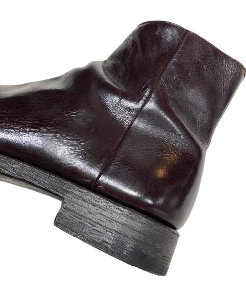 PADRONE（パドローネ）PADRONE (パドローネ) サイドジップブーツ ダークブラウン サイズ:41の古着・服飾アイテム