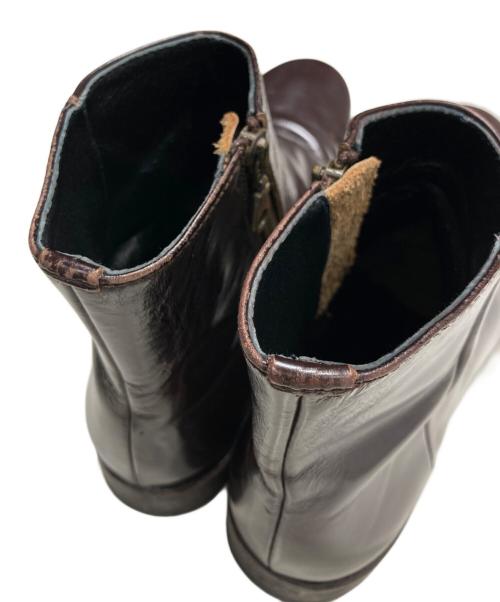 PADRONE（パドローネ）PADRONE (パドローネ) サイドジップブーツ ダークブラウン サイズ:41の古着・服飾アイテム