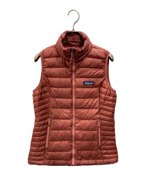 Patagonia（パタゴニア）Patagonia (パタゴニア) ダウンベスト ブラウン サイズ:XSの古着・服飾アイテム
