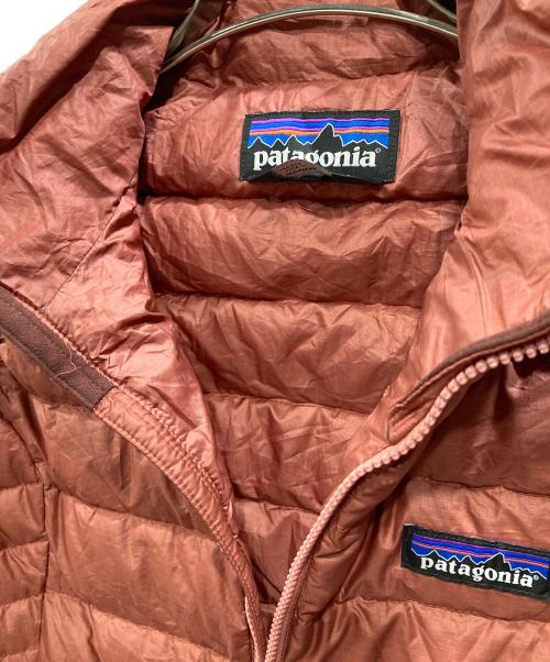 Patagonia（パタゴニア）Patagonia (パタゴニア) ダウンベスト ブラウン サイズ:XSの古着・服飾アイテム