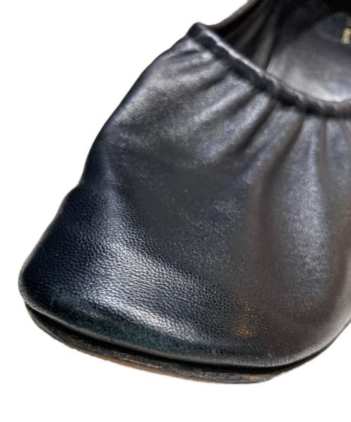 CELINE（セリーヌ）CELINE (セリーヌ) ソフトバレリーナパンプス ブラック サイズ:24cmの古着・服飾アイテム