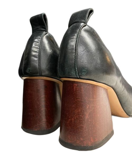 CELINE（セリーヌ）CELINE (セリーヌ) ソフトバレリーナパンプス ブラック サイズ:24cmの古着・服飾アイテム