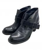 JIL SANDERジルサンダー）の古着「ショートブーツ」｜ブラック