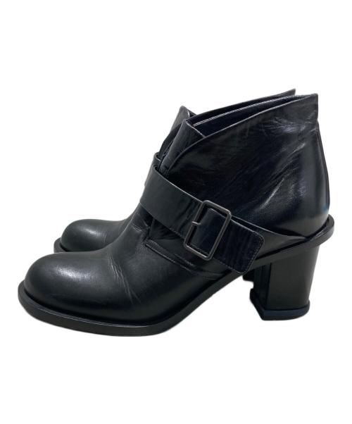 JIL SANDER（ジルサンダー）JIL SANDER (ジルサンダー) ショートブーツ ブラック サイズ:SIZE24の古着・服飾アイテム