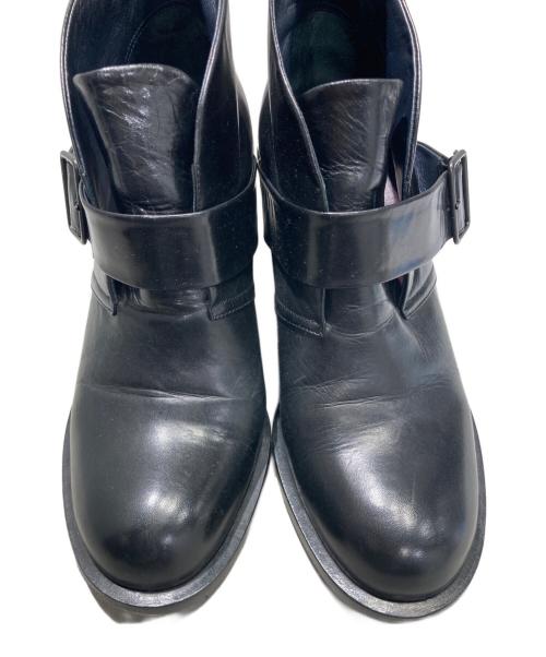 JIL SANDER（ジルサンダー）JIL SANDER (ジルサンダー) ショートブーツ ブラック サイズ:SIZE24の古着・服飾アイテム