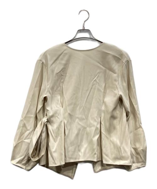 Demi-Luxe Beams（デミルクス ビームス）Demi-Luxe Beams (デミルクス ビームス) 2WAY カシュクールブラウス.M アイボリー サイズ:36の古着・服飾アイテム